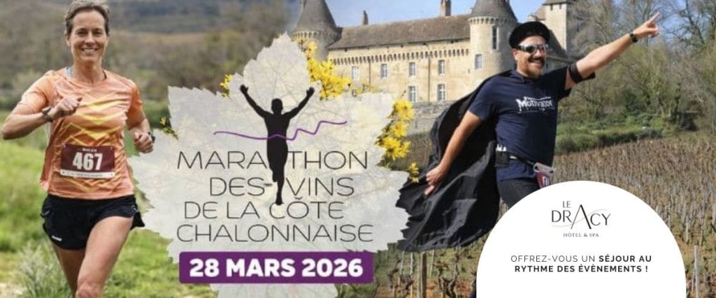 Visite en Bourgogne en Mars : que faire pour vivre une expérience différente ? | visite bourgogne mars marathon cote chalonnaise 2026 visite bourgogne mars marathon cote chalonnaise 2026